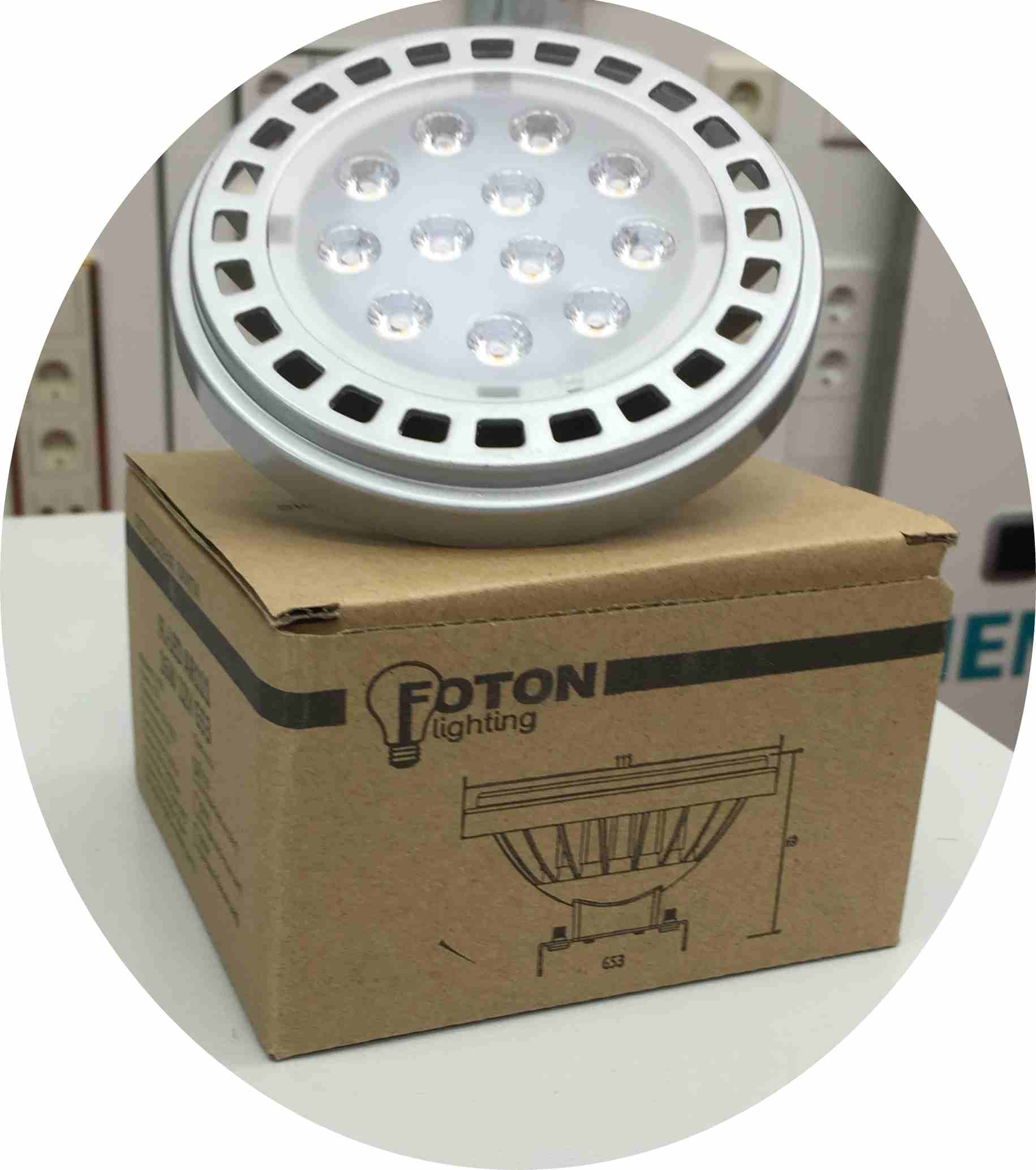 Foton | GU10 18W FL-LED  AR111 220V 2700K 1400lm  Foton 610799