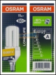 OSRAM | E14 11 (=54)W/825 DULUX EL LL  art 811451 Osram